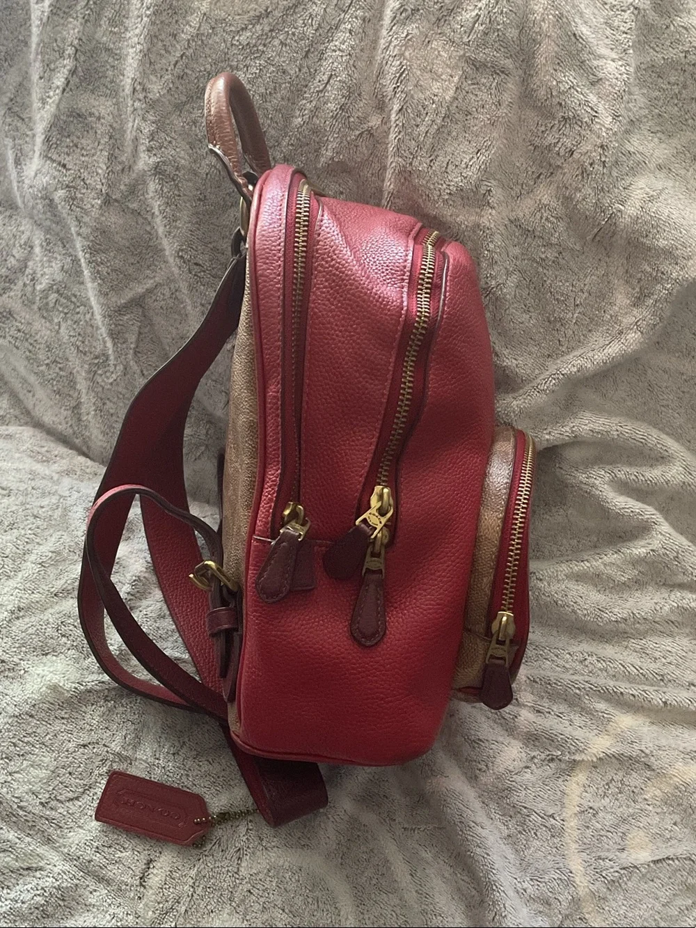 Coach compact backpack